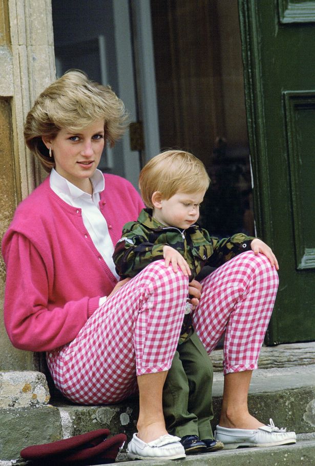 Diana-Princess-of-Wales-with-Prince-Harry