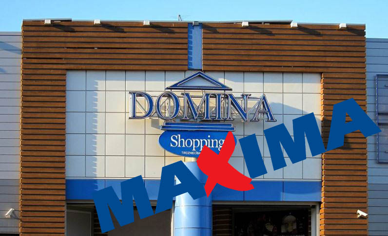 KP atļauj tirdzniecības centrā “Domina” atvērt “Maxima” veikalu